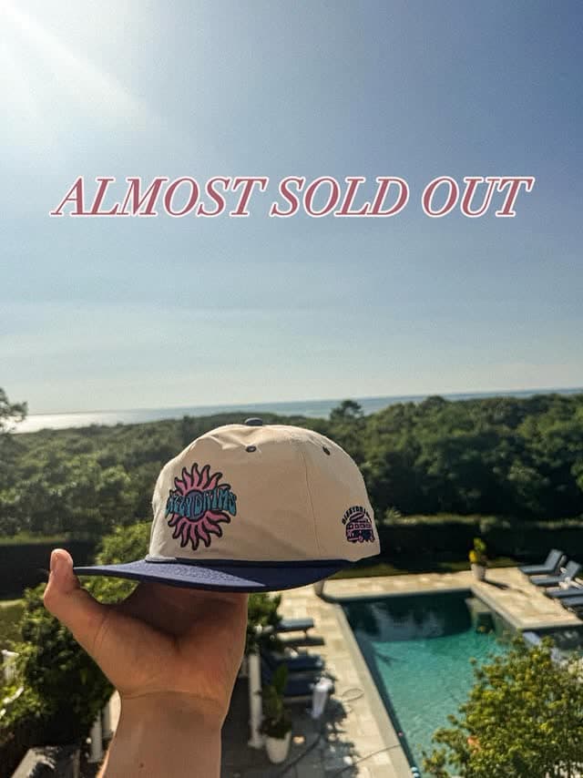 Embroidered Flower Rope Hat